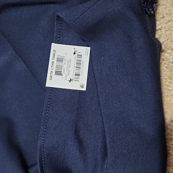 Inc size 0 skinny leg regular pants in blue - Picture 2 of 5